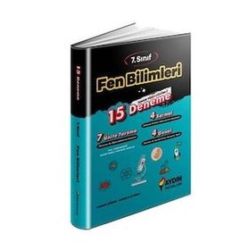 Aydın Yayınları 7. Sınıf Matematik 15 Deneme
