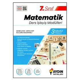 Aydın Yayınları 7. Sınıf Matematik Ders İşleyiş Modülleri