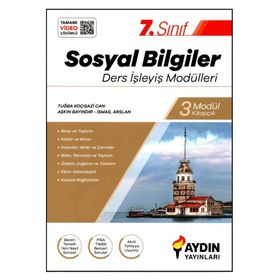 Aydın Yayınları - 7. Sınıf Sosyal Bilgiler Ders İşleyiş Modülleri
