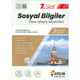 Aydın Yayınları - 7. Sınıf Sosyal Bilgiler Ders İşleyiş Modülleri