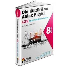 Aydın Yayınları 8. Sınıf Din Kültürü ve Ahlak Bilgisi Beceri Temelli Soru Bankası