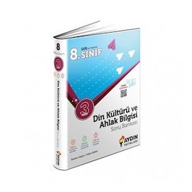 Aydın Yayınları 8. Sınıf Din Kültürü ve Ahlak Bilgisi Üç Adım Soru Bankası