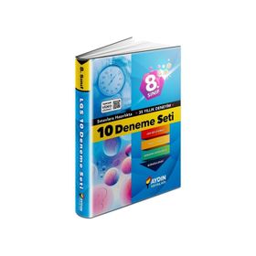 Aydın Yayınları 8. Sınıf LGS 1. Dönem Matematik Deneme Sınavı Yeni