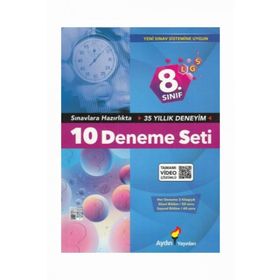Aydın Yayınları 8. Sınıf LGS 10 Deneme Seti