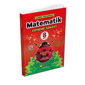 Aydın Yayınları 8. Sınıf LGS Matematik 15 Deneme Video Çözümlü