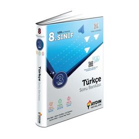 Aydın Yayınları 8. Sınıf LGS Türkçe 3 Adım Soru Bankası