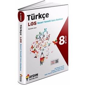 Aydın Yayınları 8. Sınıf LGS Türkçe Beceri Temelli Soru Bankası