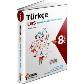 Aydın Yayınları 8. Sınıf LGS Türkçe Beceri Temelli Soru Bankası
