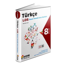 Aydın Yayınları 8. Sınıf LGS Türkçe Beceri Temelli Soru Bankası