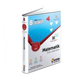 Aydın Yayınları 8. Sınıf Matematik 3 Adım Soru Bankası