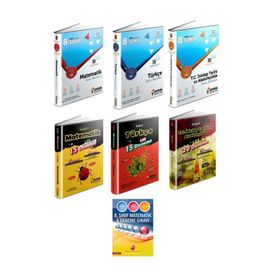 Aydın Yayınları 8. Sınıf Matematik 3 Adım Soru Bankası