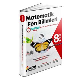 Aydın Yayınları 8. Sınıf Matematik Fen Bilimleri Beceri Temelli Soru Bankası