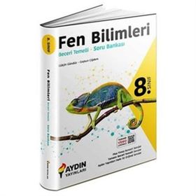 Aydın Yayınları 8. Sınıf Matematik Fen Bilimleri Beceri Temelli Soru Bankası