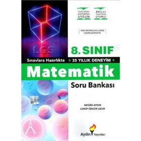 Aydın Yayınları 8. Sınıf Matematik Soru Bankası