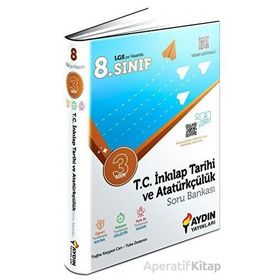 Aydın Yayınları 8. Sınıf T.C. İnkılap Tarihi ve Atatürkçülük Üç Adım Soru Bankası
