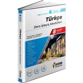 Aydın Yayınları 8. sınıf Türkçe Ders İşleyiş Modülleri