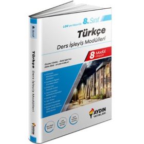 Aydın Yayınları 8. sınıf Türkçe Ders İşleyiş Modülleri