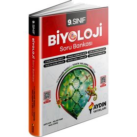 Aydın Yayınları 9. Sınıf 2025 Biyoloji Soru Bankası