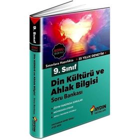 Aydın Yayınları 9. Sınıf Din Kültürü ve Ahlak Bilgisi Konu Özetli Soru Bankası