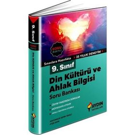 Aydın Yayınları 9. Sınıf Din Kültürü ve Ahlak Bilgisi Konu Özetli Soru Bankası