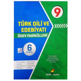 Aydın Yayınları 9. Sınıf Türk Dili ve Edeviyatı Ödev Fasikülleri