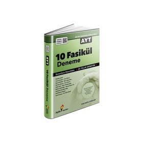 Aydın Yayınları AYT 10 Fasikül Deneme