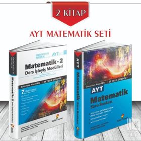 Aydın Yayınları AYT 12. Sınıf 1. Dönem Matematik - Fizik - Kimya - Biyoloji Branş Deneme Seti - 4 Kitap