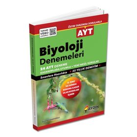Aydın Yayınları AYT 24 Biyoloji Deneme - 2020
