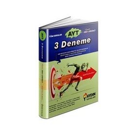 Aydın Yayınları AYT 3 Fasikül Deneme