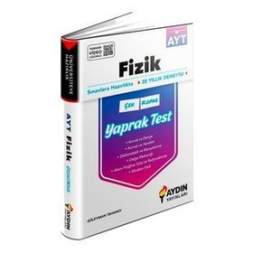 Aydın Yayınları AYT Fizik Çek Kopar Yaprak Test