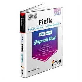 Aydın Yayınları AYT Fizik Çek Kopar Yaprak Test