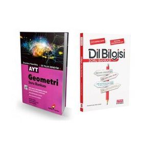 Aydın Yayınları Ayt Geometri ve Akm Dil Bilgisi Soru Bankası Seti 2 Kitap