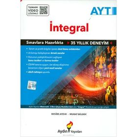 Aydın Yayınları AYT İntegral Modülü