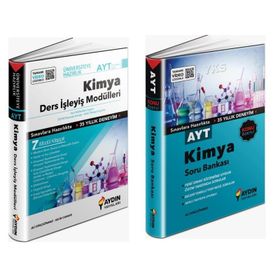 Aydın Yayınları Ayt Kimya Ders İşleyiş Modülleri ve Akm Dil Bilgisi Soru Bankası Seti 2 Kitap