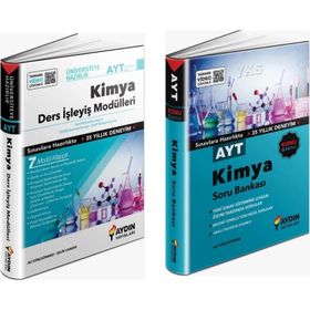Aydın Yayınları Ayt Kimya Ders İşleyiş Modülleri ve Akm Dil Bilgisi Soru Bankası Seti 2 Kitap