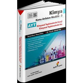 Aydın Yayınları AYT Kimya Konu Anlatım Modülü - 3