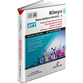Aydın Yayınları AYT Kimya Konu Anlatım Modülü - 4