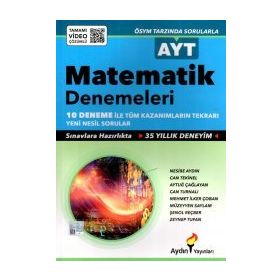 Aydın Yayınları AYT Matematik Denemeleri