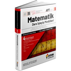 Aydın Yayınları AYT Matematik Üniversiteye Hazırlık Ders İşleyiş Modülleri 2. Kitap