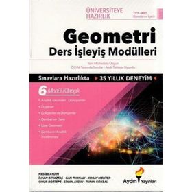Aydın Yayınları TYT-AYT Geometri Ders İşleyiş Modülleri