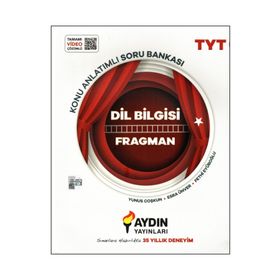 Aydın Yayınları Tyt Dil Bilgisi Soru Bankası