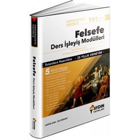 Aydın Yayınları TYT Felsefe Üniversiteye Hazırlık Ders İşleyiş Modülleri
