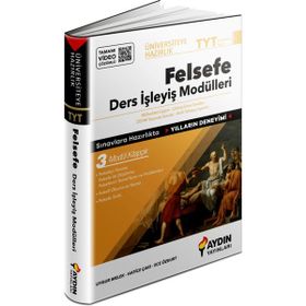 Aydın Yayınları TYT Felsefe Üniversiteye Hazırlık Ders İşleyiş Modülleri