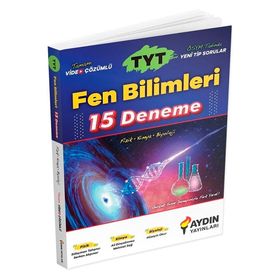 Aydın Yayınları Tyt Fen Bilimleri 15 Deneme