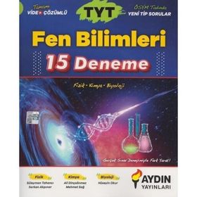 Aydın Yayınları Tyt Fen Bilimleri 15 Deneme