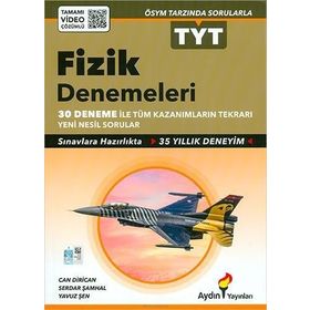 Aydın Yayınları TYT Fizik Denemeleri
