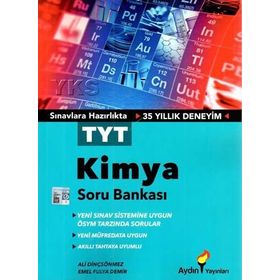 Aydın Yayınları TYT Kimya Tamamı Video Çözümlü Soru Bankası