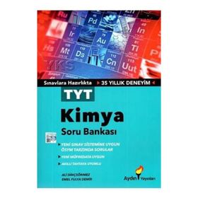 Aydın Yayınları TYT Kimya Tamamı Video Çözümlü Soru Bankası