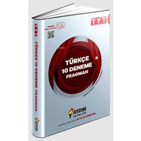 Aydın Yayınları Tyt Türkçe 10'lu Deneme