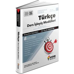 Aydın Yayınları TYT Türkçe Ders İşleyiş Modülleri